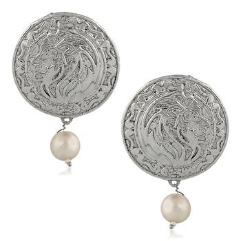 Silver earrings 1