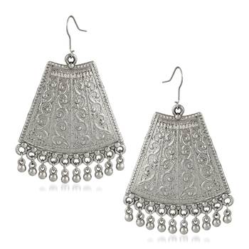 Silver earrings 1