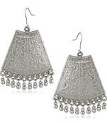 Silver earrings