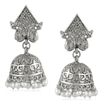 Silver earrings 1