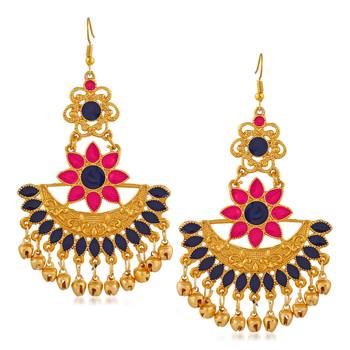 Pink earrings 1