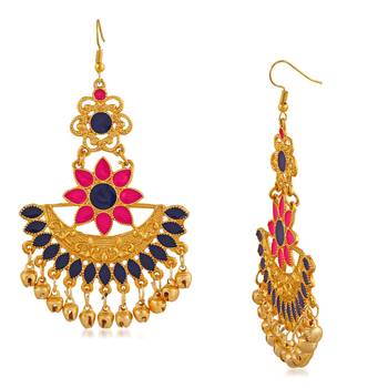 Pink earrings 3