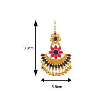 Pink earrings 4