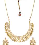 White crystal necklaces