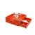 Lalhaveli Traditional Style Home & Dining Table Decorative Wooden Spoon Fork Tea Coffee Cup Holder Serving Tray