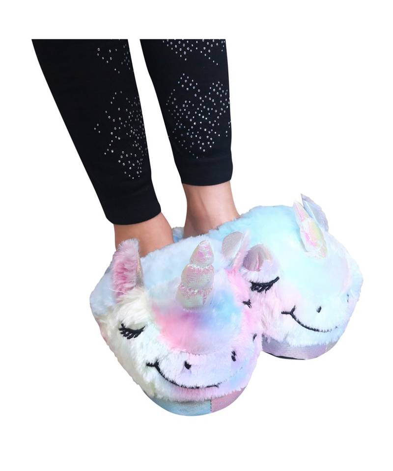 Emoji Blue Slippers Indoor