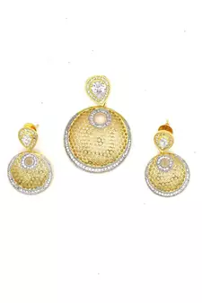 Gold Plated american_diamonds Pendants