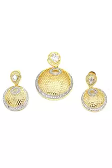 Gold Plated american_diamonds Pendants