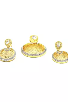 Gold Plated american_diamonds Pendants
