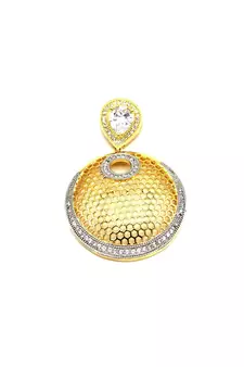 Gold Plated american_diamonds Pendants