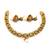 Gold plated necklace sets
