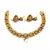 Gold plated necklace sets