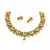 Gold plated necklace sets