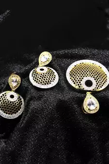 Gold Plated american_diamonds Pendants