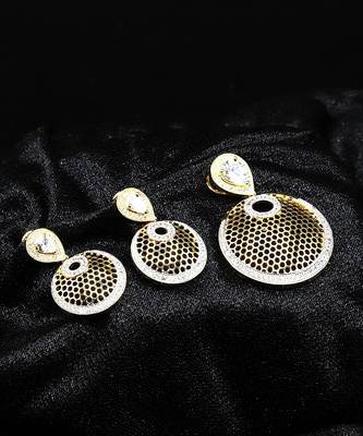 Gold Plated american_diamonds Pendants 1