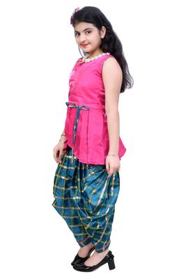 A&A Fashion Party Waer Kurta With Dhoti Pant 2