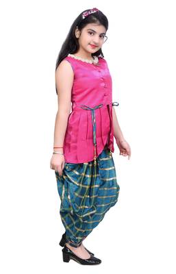 A&A Fashion Party Waer Kurta With Dhoti Pant 3