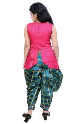 A&A Fashion Party Waer Kurta With Dhoti Pant 5