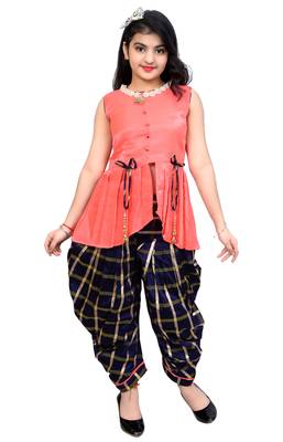 A&A Fashion Party Wear Kurta With Dhoti Pant 1