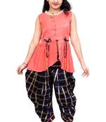 A&A Fashion Party Wear Kurta With Dhoti Pant