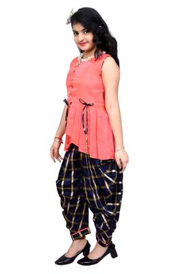 A&A Fashion Party Wear Kurta With Dhoti Pant 2