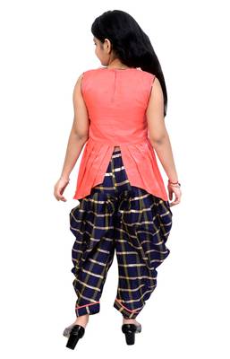 A&A Fashion Party Wear Kurta With Dhoti Pant 5
