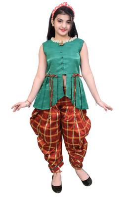 A&A Fashion Party Wear Kurta With Dhoti Pant 1