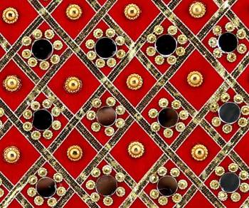Rajasthani Jaipuri Ethnic Handcrafted Embellished Beaded Potli Wristlets Bags For Women's - Red 5