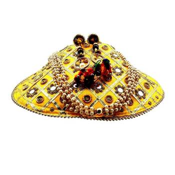 Rajasthani Jaipuri Ethnic Handcrafted Embellished Beaded Potli Wristlets Bags For Women's - Yellow 3