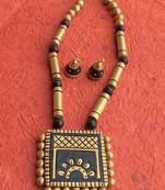 RozMili HandMade Terracotta jewellery set
