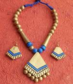 RozMili HandMade Terracotta jewellery set