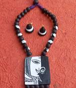 RozMili HandMade Terracotta jewellery set