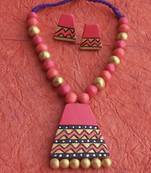 RozMili HandMade Terracotta jewellery set