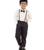 fourfolds boy's 3-piece suit