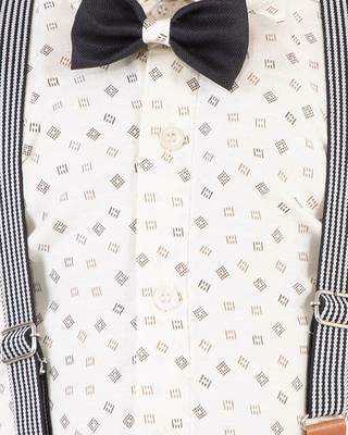 fourfolds boy's 3-piece suit 4