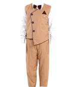 fourfolds boy's 3-piece suit
