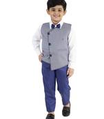 fourfolds boy's 3-piece suit