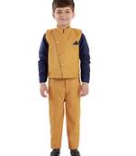 fourfolds boy's 3-piece suit
