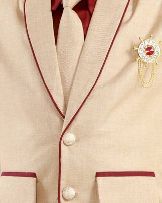 fourfolds boy's 3-piece suit 4