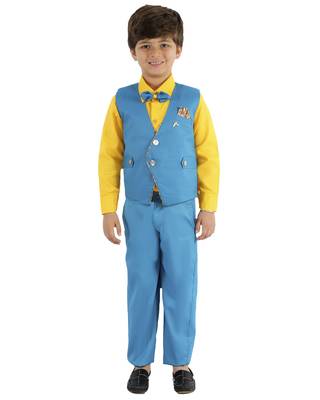 fourfolds boy's 3-piece suit 1