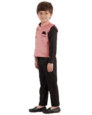 fourfolds boy's 3-piece suit 3