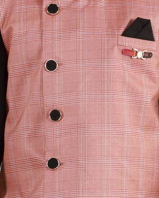 fourfolds boy's 3-piece suit 4