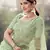 Light-green sequins embroidered net semi stitched Bridal lehenga