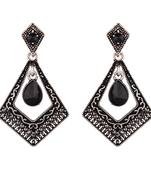 Black zircon   earrings