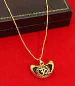 9blings Gold Om pendants