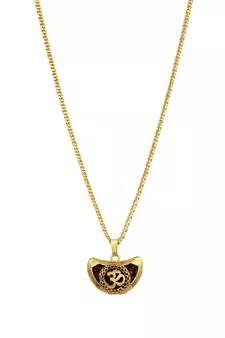 9blings Gold Om pendants