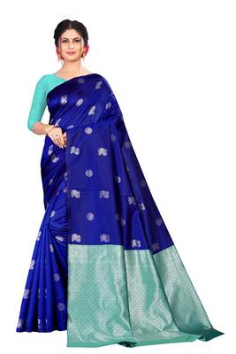  Royal blue color jacquard  1