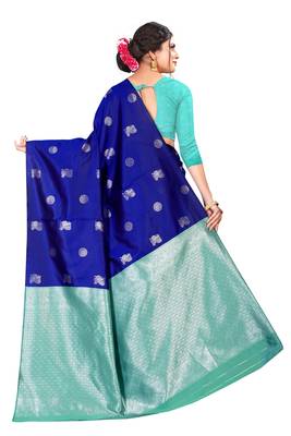  Royal blue color jacquard  2