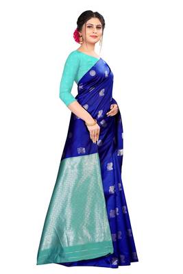  Royal blue color jacquard  4