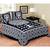 Ridan Cotton Multicolour Printed Double King Size Bed Sheet With Pillow Cover